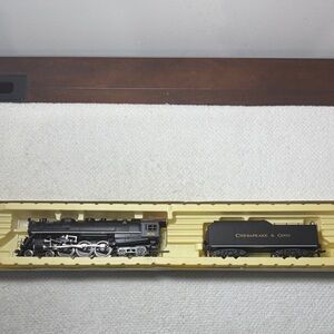 AHM Chesapeake & Ohio 4-6-4 HO Scale Steam Locomotive Model Train (New)